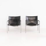Paire de fauteuils modernistes « SE02 » de Martin Visser pour Spectrum