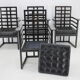 Set of Four Josef Hoffmann Armloffel Chairs Made By Wittmann,Austria
