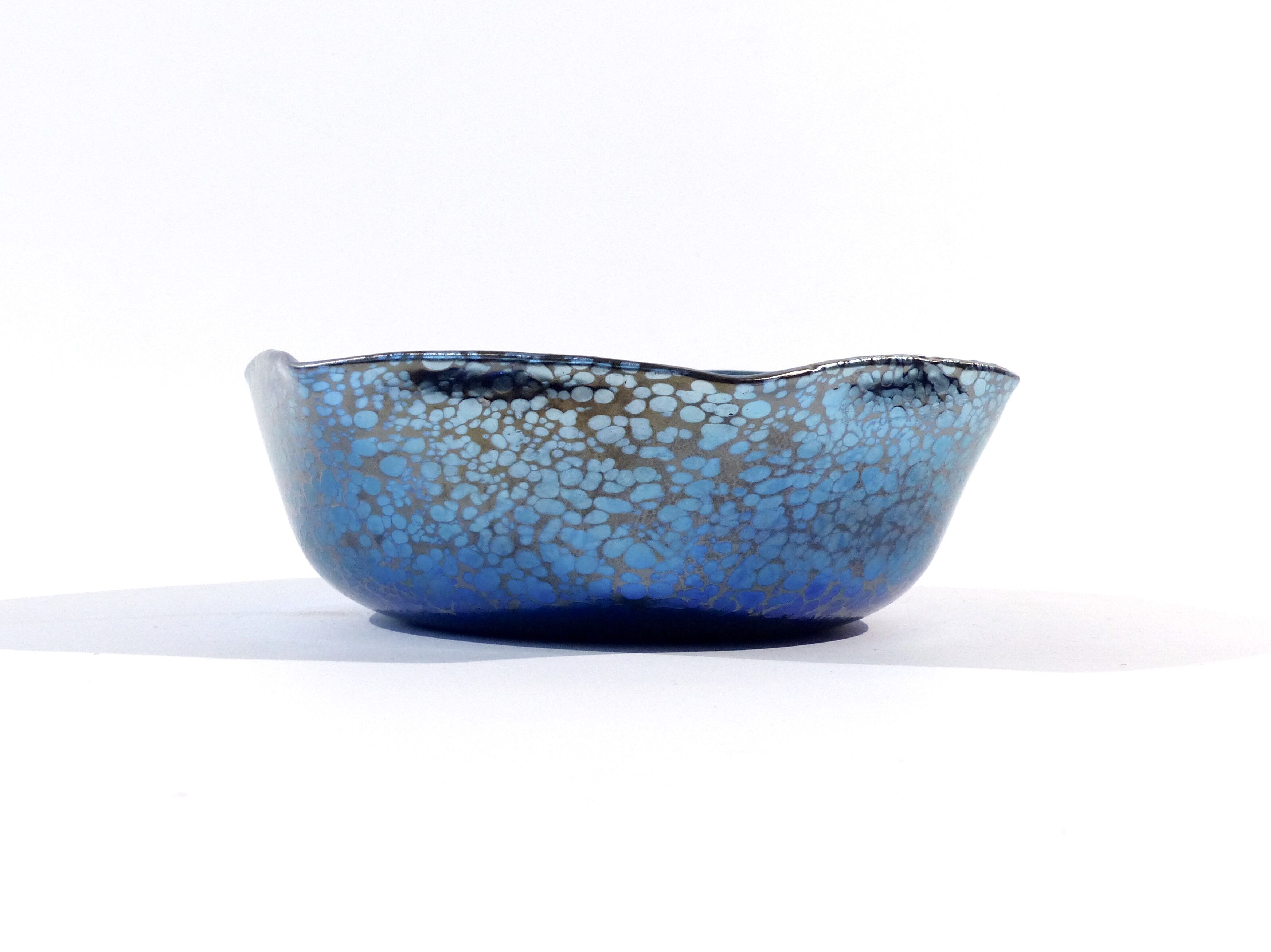 Iridescent dish of malta