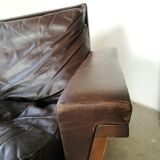 Leather armchair design 1980