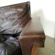 Leather armchair design 1980