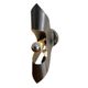 Grande applique Oxar. 1970. Space age. 47x12.
