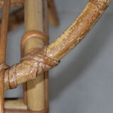Adult rattan armchair 1960