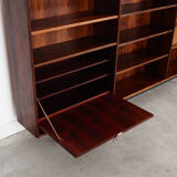 Rosewood bookcase, Danish design, 1970s, production: Farsø Møbelfabrik