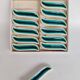 12 ceramic knife holders from Verceram, 1960s.