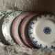 Lot 5 plates Terre de Fer Badonviller Sarreguemines