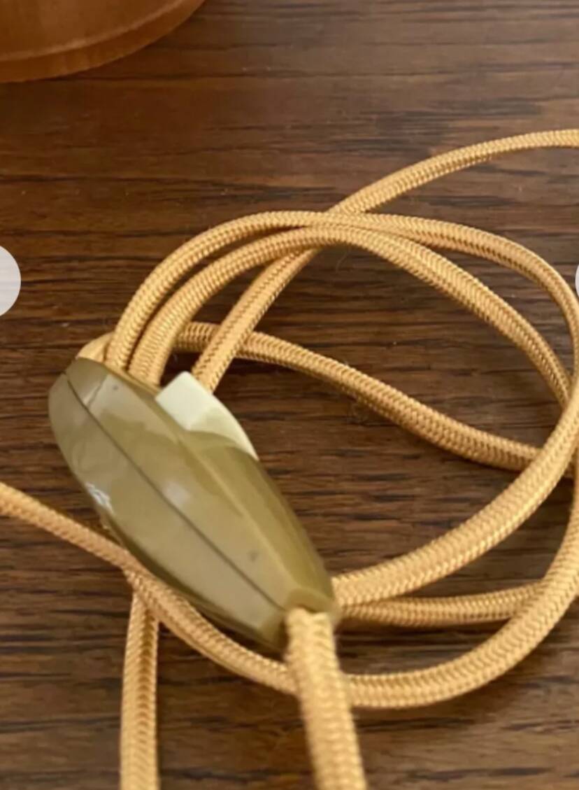 Wooden lamp, fabric cable, cotton lampshade