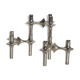 "Orion" candlesticks by Caesar Stoffi for Bmf Nagel 1970