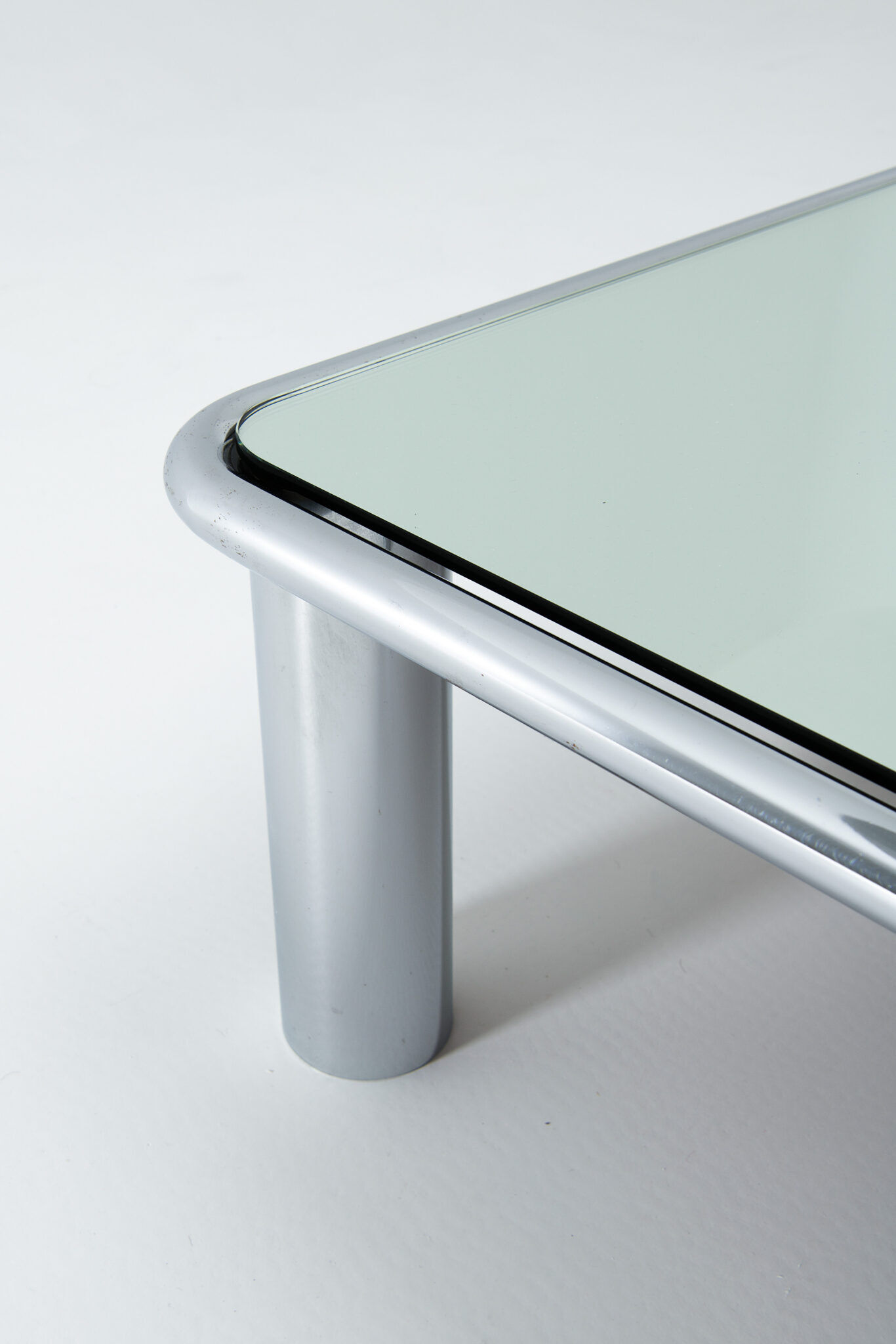 Sesann Mirrored Coffee Table - Gianfranco Frattini for Cassina