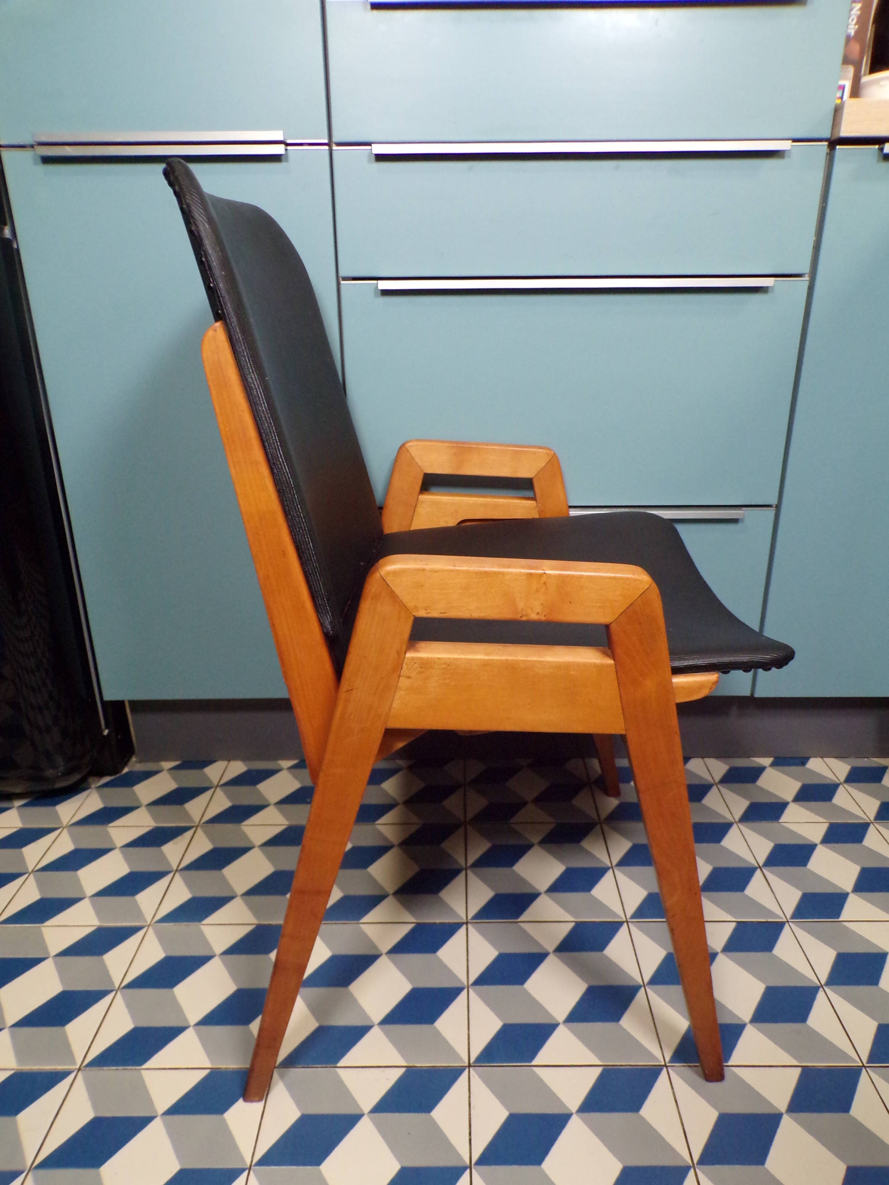 Fauteuil vintage suisse Aermo à système