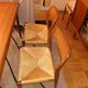 6 vintage teak chairs from the 1960s in Scandinavian style.