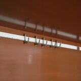 Old kitchen metal cabinet