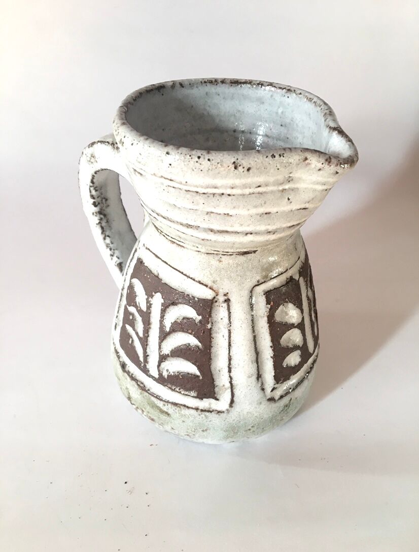Provencal ceramic pitcher, 70s