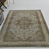 5x7 Brown & Cream Classic Vintage Rug, 150x217Cm SK23625