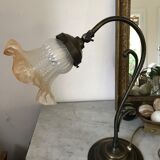 Art nouveau style tulip lamp