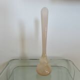 Pale pink opaline soliflore vase, 60s-70s