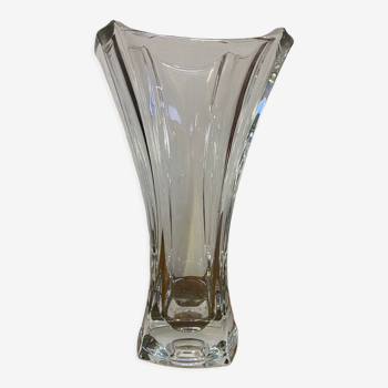 Vase floral en cristal