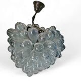 Lartigiani hanging lamp hand blown glass 1960s