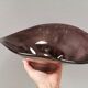 Large dish in several layers of glass, in a beautiful purple colour 1980s