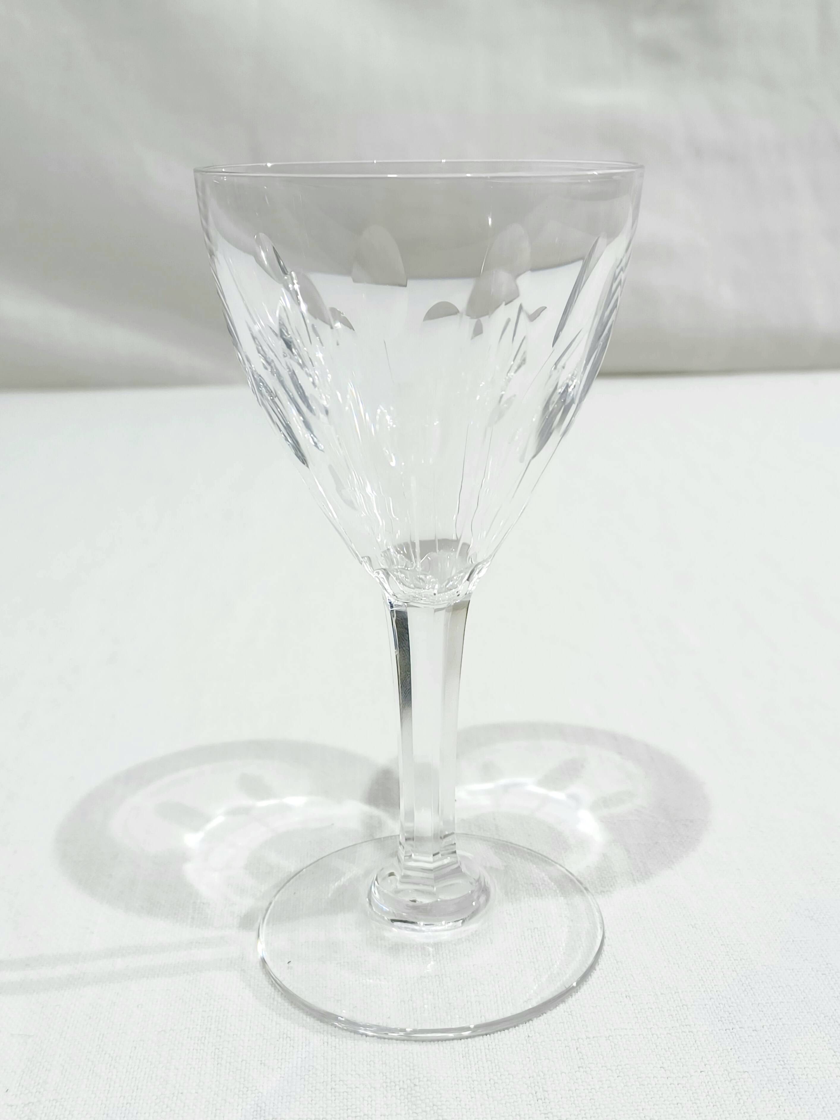 Val Saint Lambert - 12 Nestor Hamlet Liqueur Glasses
