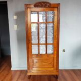 Parisian art deco oak wardrobe