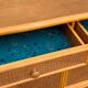 Vintage buffet in bamboo and cannage 1970
