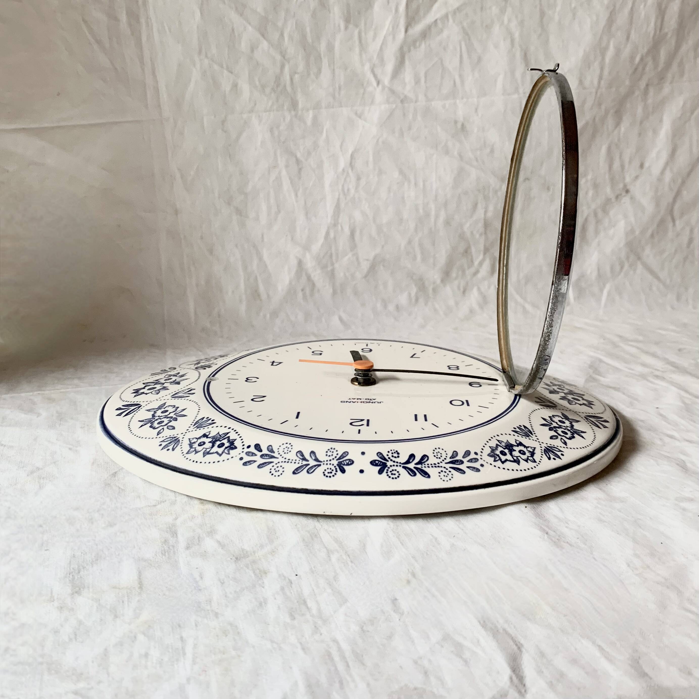 Junghans vintage ceramic wall clock