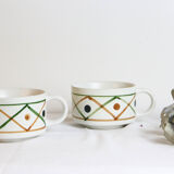 Pair of mugs, vintage