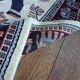 Handmade Indian rug Rajasthan 190x123cm