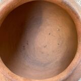 Terracotta pot vase