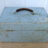 Old wooden toolbox
