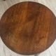 Art Deco oak pedestal table