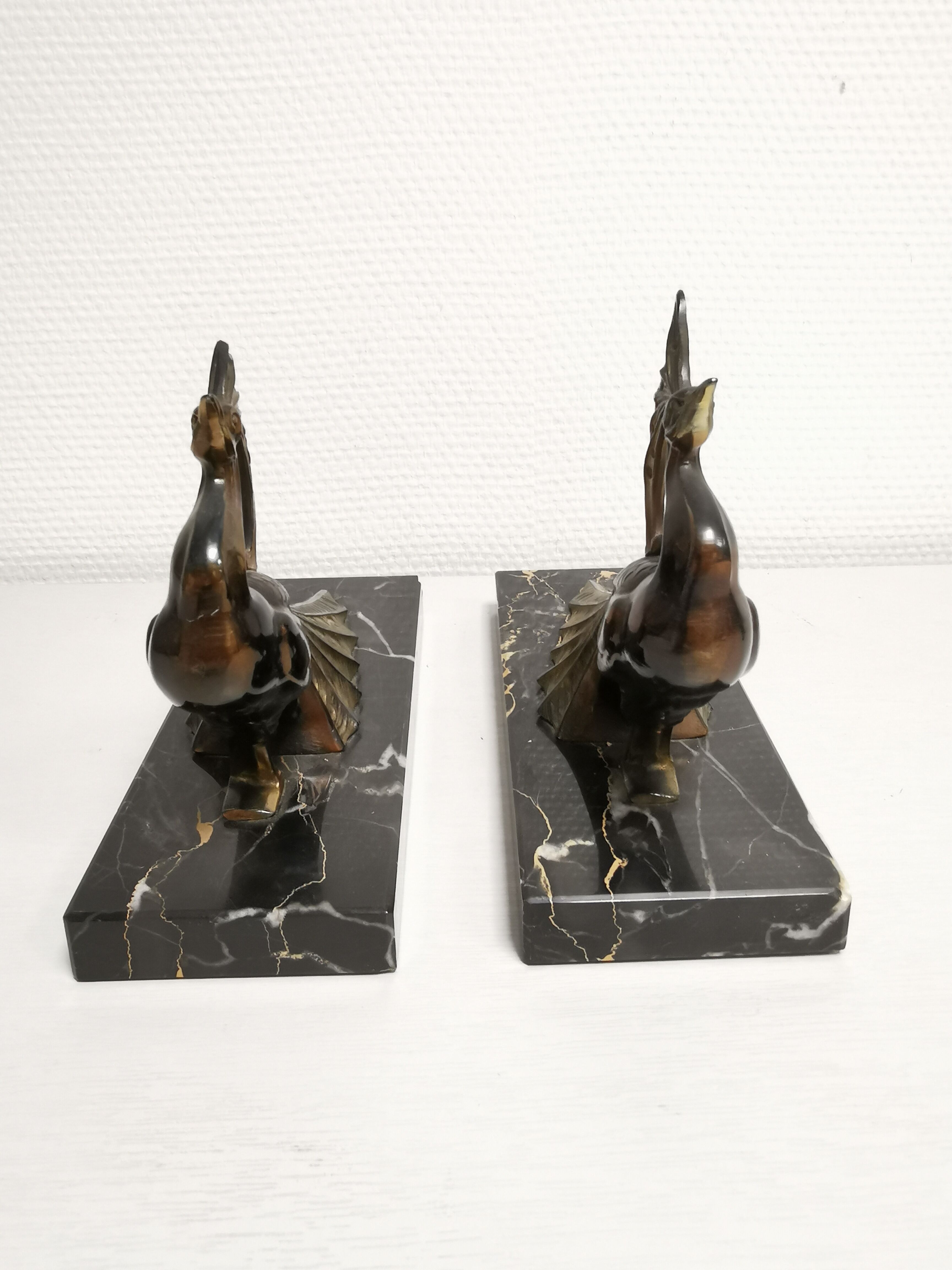 Pair of old bookends