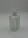 Vintage glass carafe with stopper