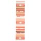 1970s Vintage Turkish Hand-Knotted Wool Cotton Orange Runner Rug 85389