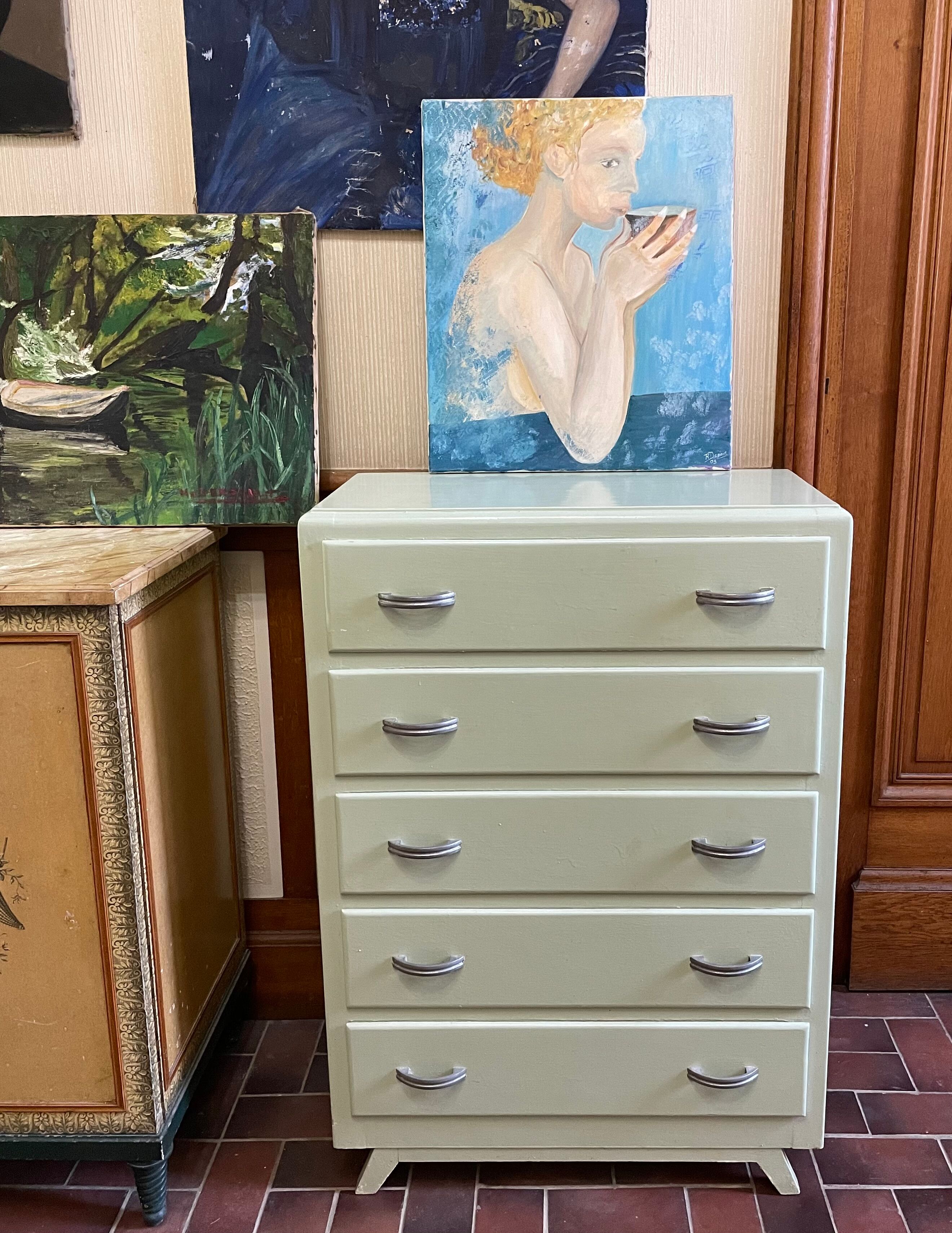 Commode haute vintage 1940