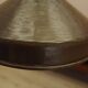 Brass pendant lamp from Denmark, industrial style, 1960s