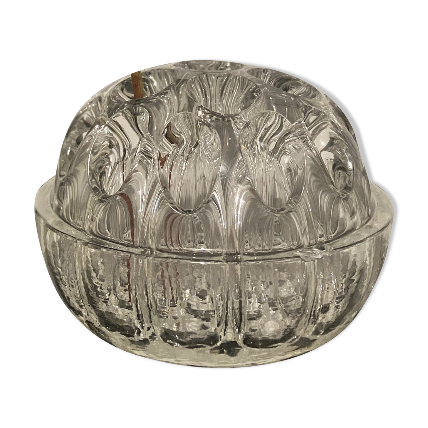 Vintage glass 19-hole flower pickers