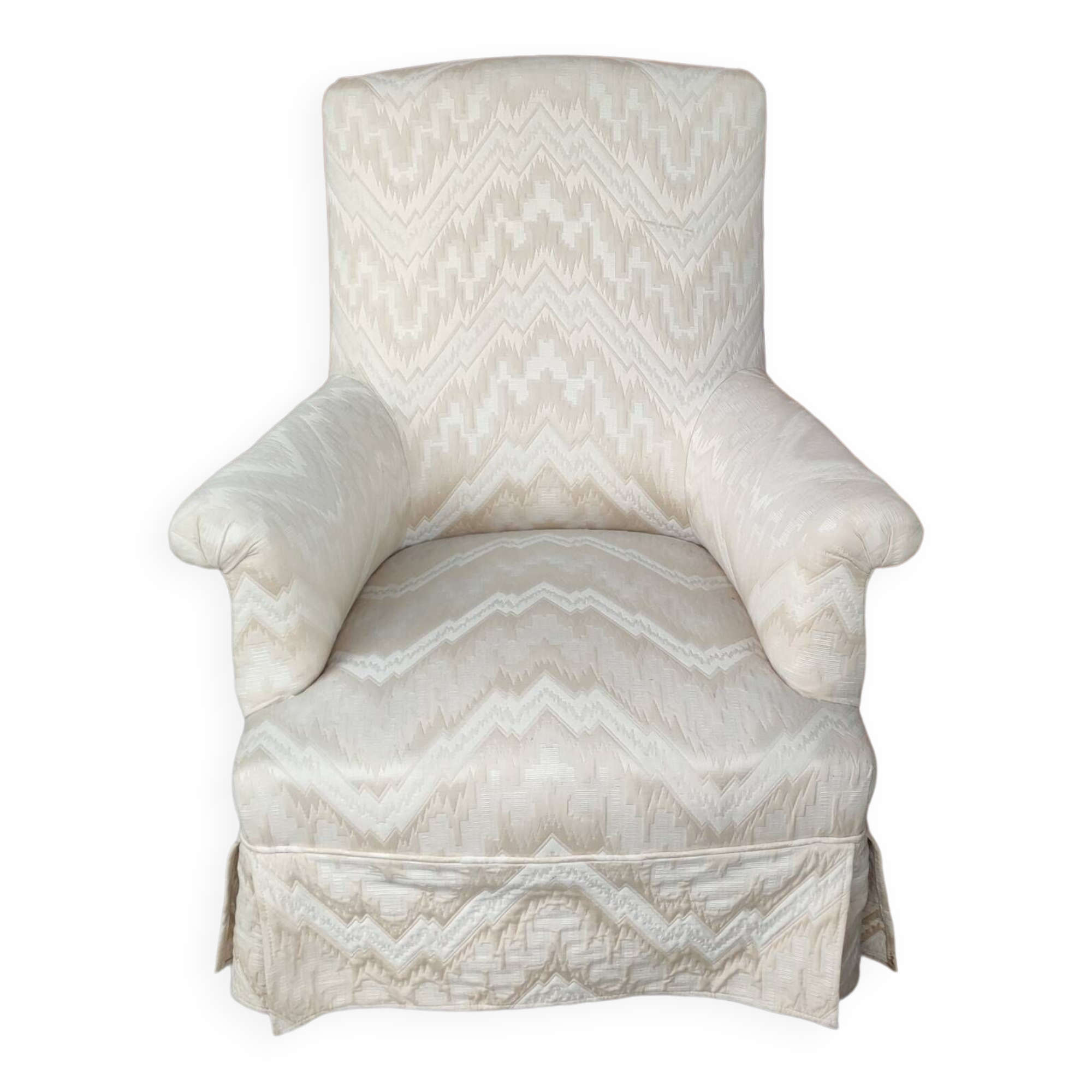 Old shepherdess toad armchair