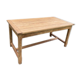 Solid oak farm table for 6-8 people