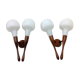 Pair of Rispal wall lamps