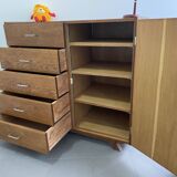 Vintage sideboard with compass legs