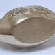 Zoomorphic solid brass swan pen holder