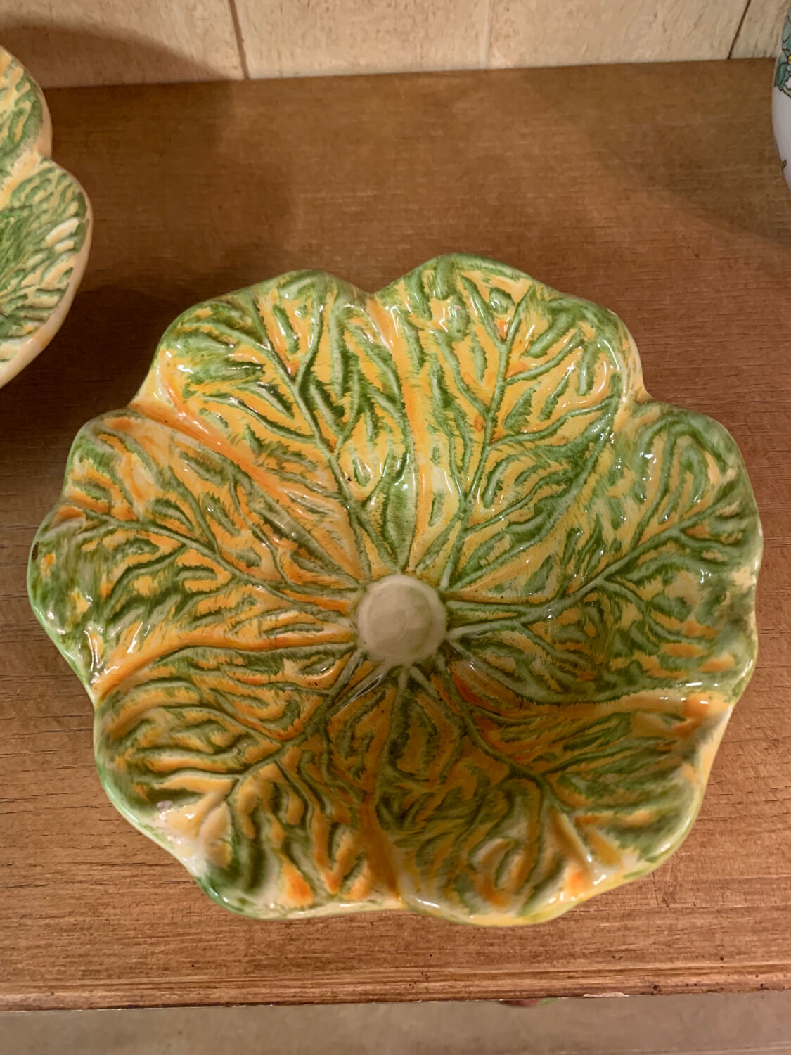 Hollow plates Cabbage in Slip