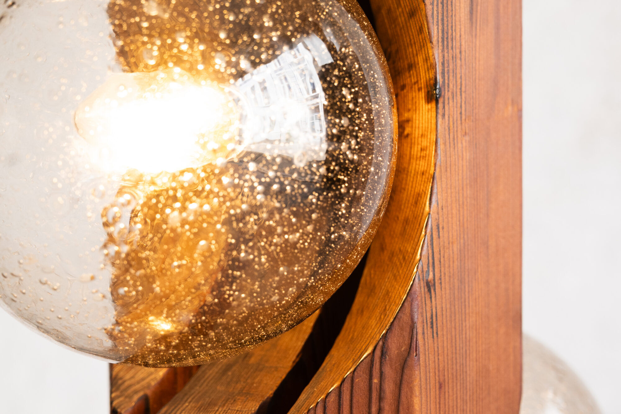 Brutalist floor lamp by Temde Leuchten
