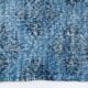 Tapis vintage classique 4x7 nuances de bleu, 112x205 cm