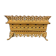 Flower pot. Solid bronze.