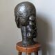 Handcrafted bronze bust sculpture
