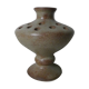Sandstone vase vintage flowers