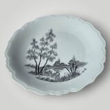 Service de 13 assiettes vintage de Limoges décorées à la main